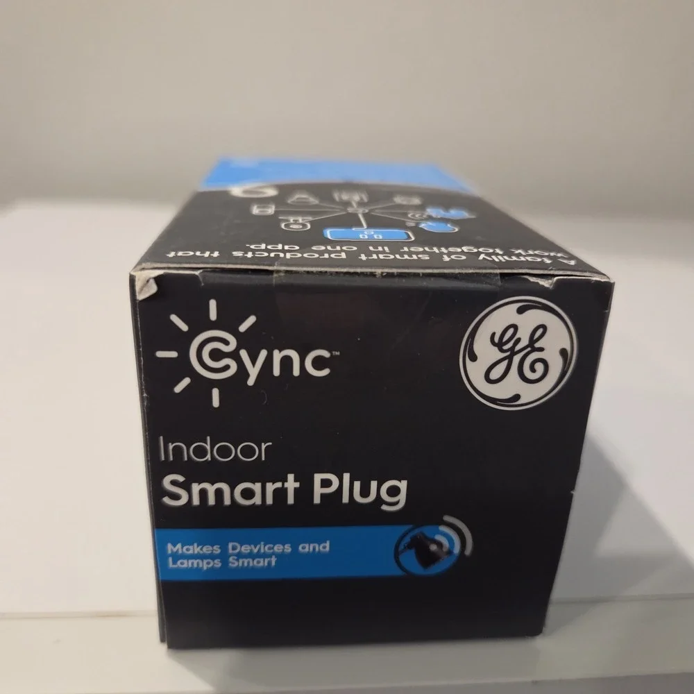 GE CYNC Indoor Smart Plug Bluetooth Wi-Fi Works with Alexa & Google (BRAND NEW)